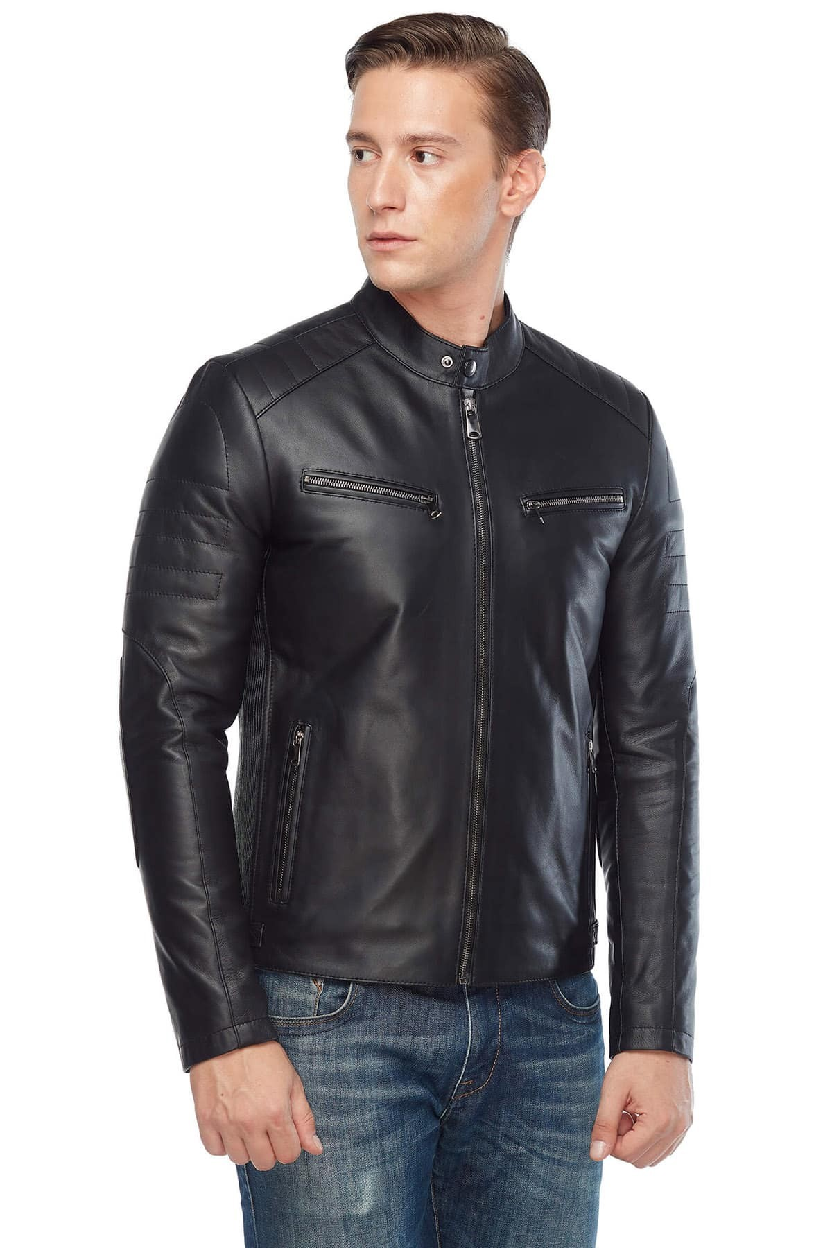 hanswing leather jacket for men hanswing leather jacket for men