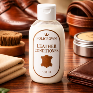 policrown leather conditioner for all color leather product